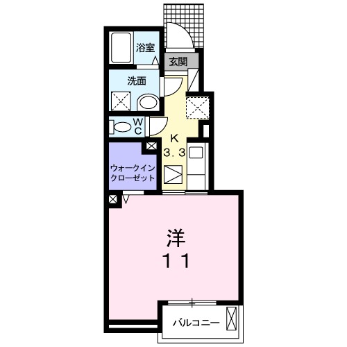 メゾン　ルミエール 間取り