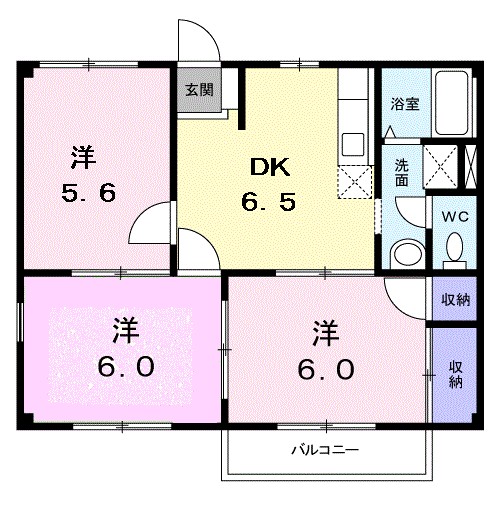 サニーコート小川 間取り