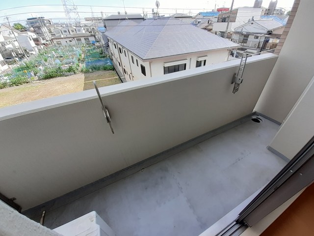 サンハイツ大島 ベランダ