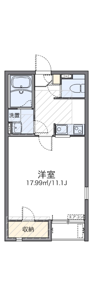 レオネクストハイツ西田 間取り