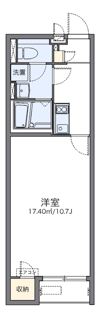 レオネクストロウェナ 間取り