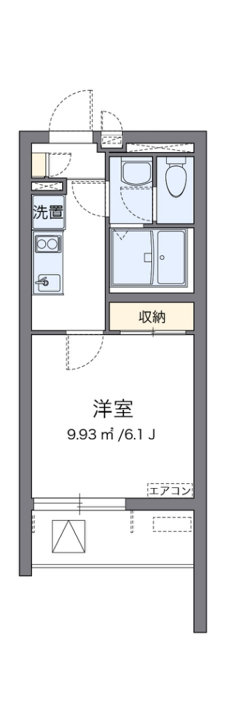 クレイノ池田石橋 間取り