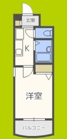 ノルデンハイム東三国Ⅱ 間取り