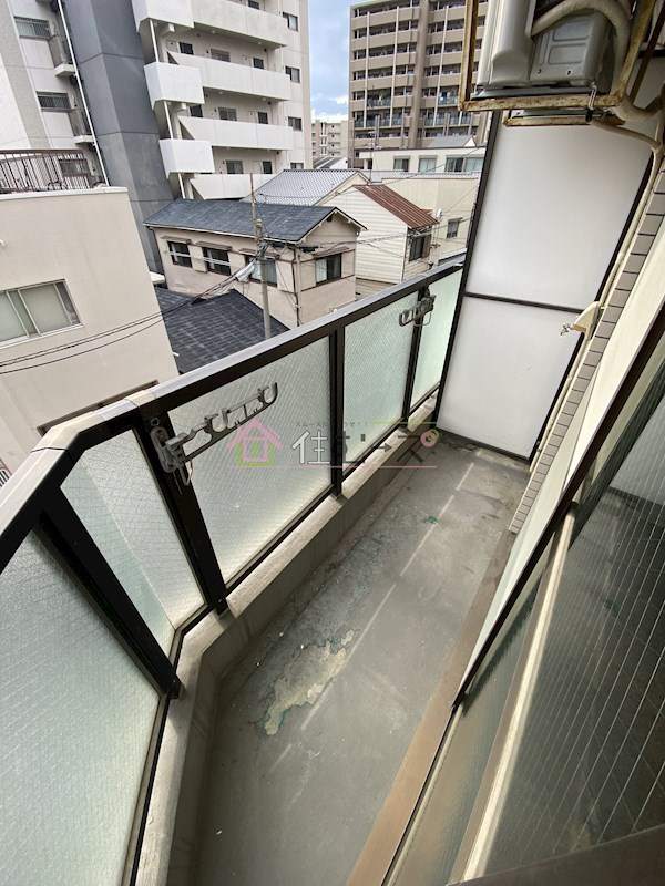 松月マンション ベランダ