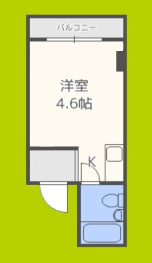 RUGGER　PALACE寺田町 間取り