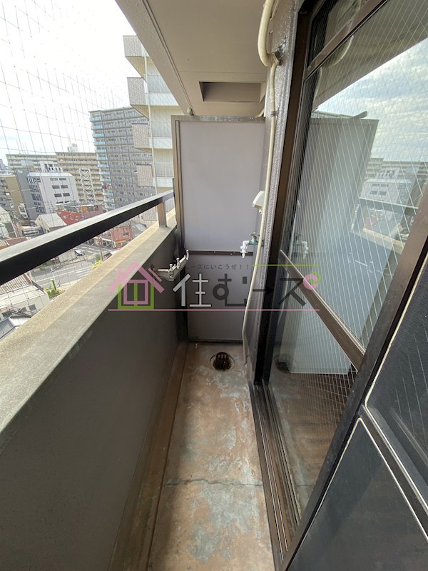 RUGGER　PALACE寺田町 ベランダ