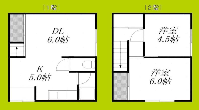 テーツー山之内テラスハウス 間取り