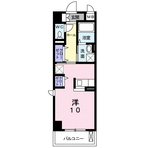 クレメント岡山 間取り
