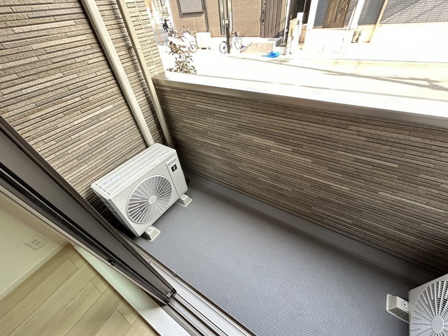 カーサビエント ベランダ