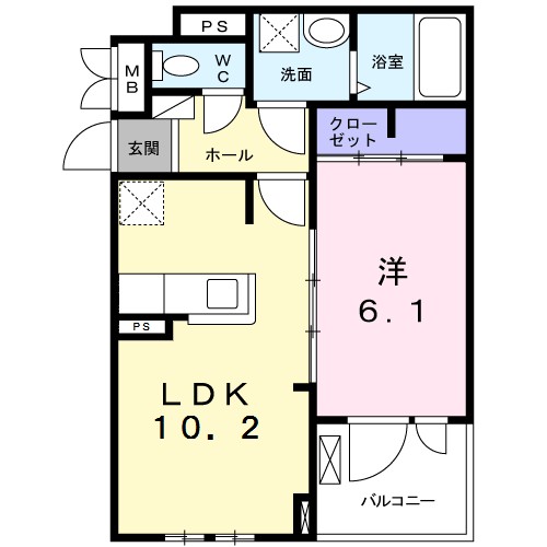 モア　コンフォート 間取り