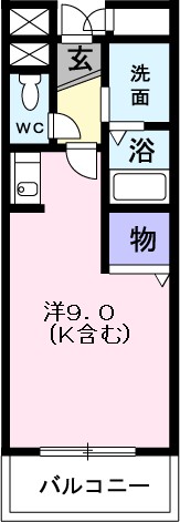 アンソレイエ 間取り
