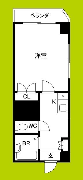 ラパンジール恵美須Ⅲ 間取り