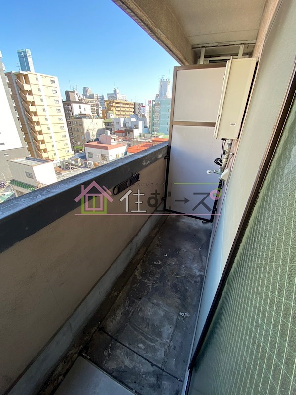 ラパンジール恵美須Ⅲ ベランダ