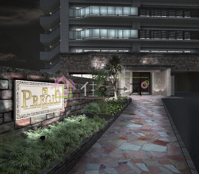 プレジオ宝塚ASIAN 玄関