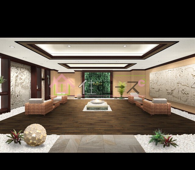 プレジオ宝塚ASIAN リビング