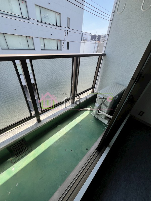 御幣島ハイツ ベランダ