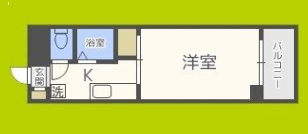 コーポカースル 間取り