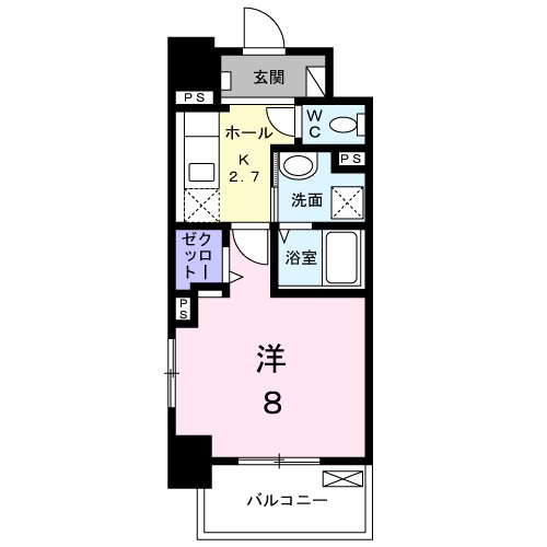 メルベージュ岸 間取り