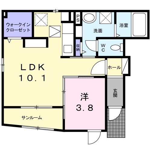 リアーレ丑寅 間取り