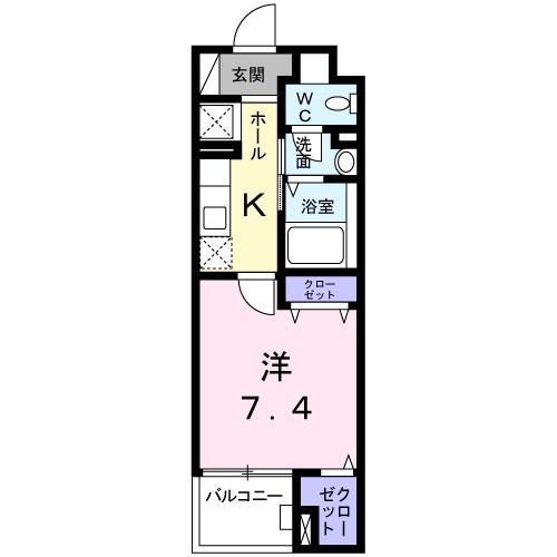 リッツ　グランテ　フユキ 間取り