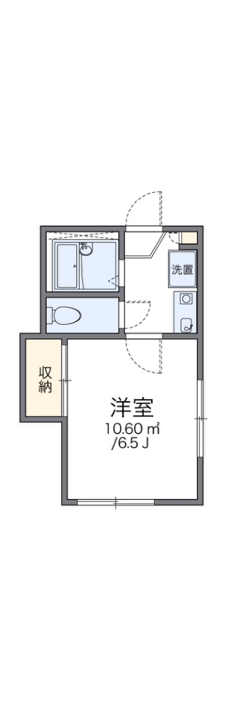 レオパレスアーバン泉 間取り
