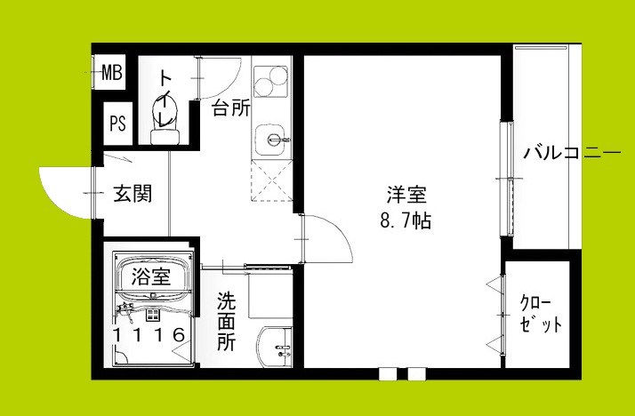 フジパレス堺今池ノース 間取り