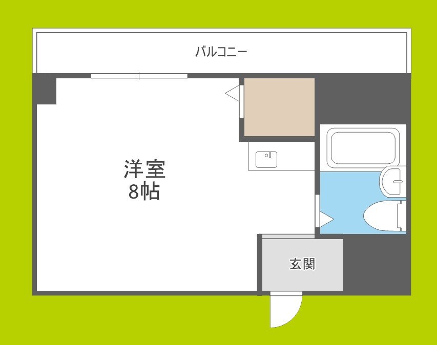 モンテベルデ北田辺 間取り