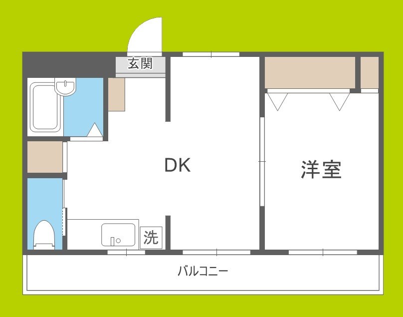 ドムール大倉 間取り