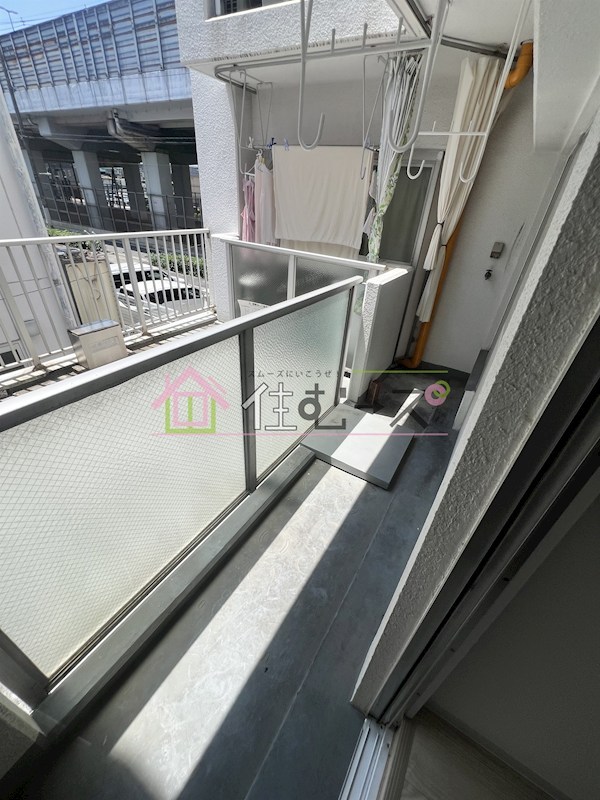 ドムール大倉 ベランダ