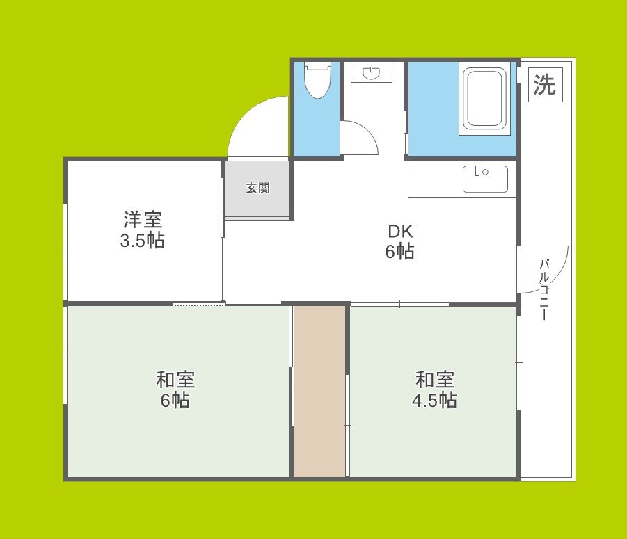 シャトーポール3 間取り