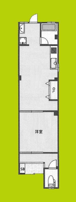 浜口東マンション 間取り