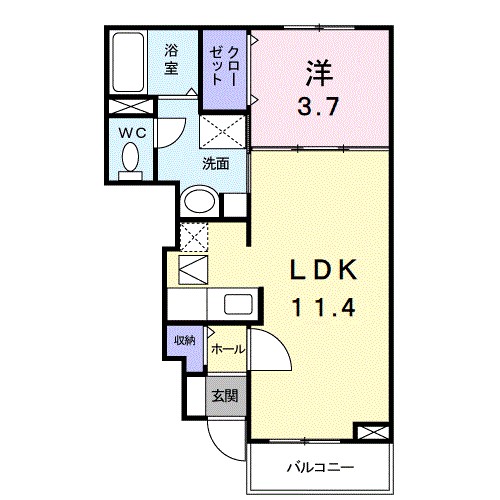 ライン・テラ 間取り
