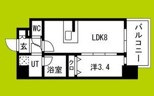 エスリードレジデンス大阪福島シティスクエア 間取り