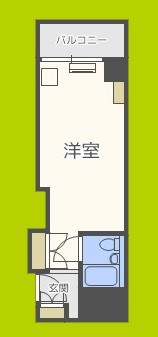 カルムイン西長堀 間取り