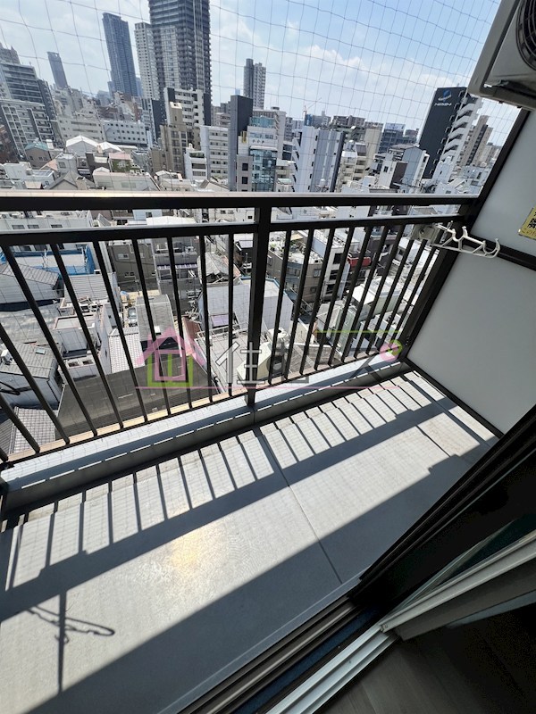 カルムイン西長堀 ベランダ