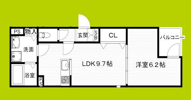 RITZ COURT塚口 間取り