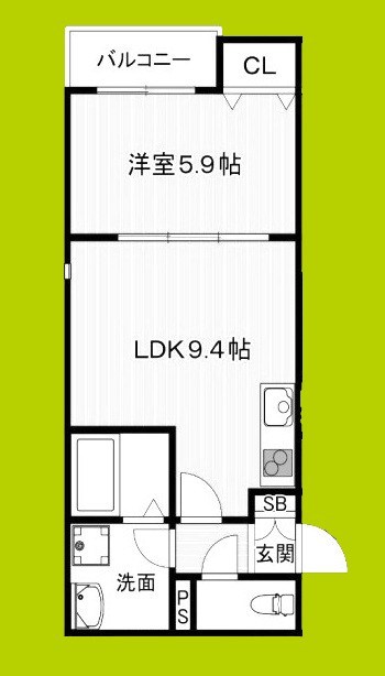 RITZ COURT塚口 間取り