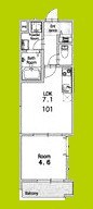 プロスパーコート杉本町 間取り図