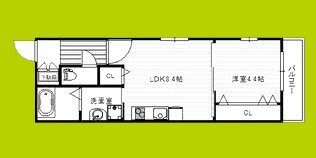 La vie belle 宝山町 間取り図