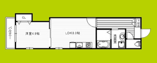 La vie belle 宝山町 間取り