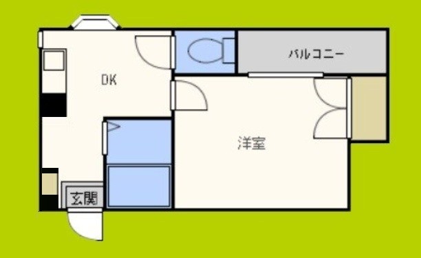 ラパンジール恵美須Ⅲ 間取り