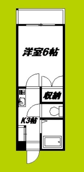 ラパンジール恵美須Ⅲ 間取り