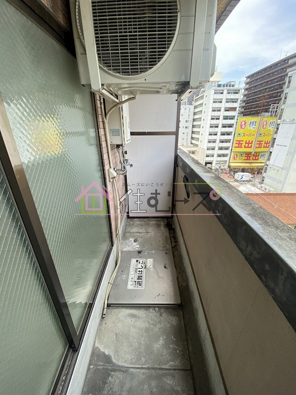 ラパンジール恵美須Ⅲ ベランダ