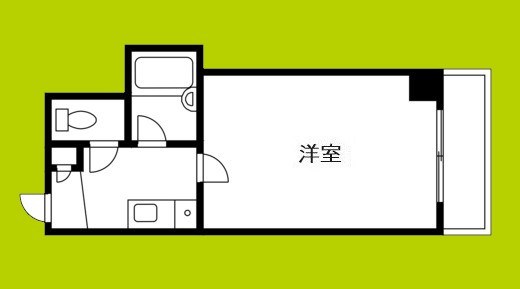 LakiaMaison難波南 間取り