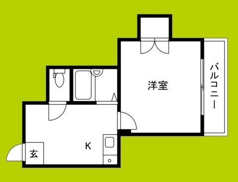ラパンジール恵美須Ⅲ 間取り