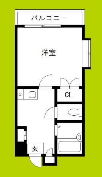 ラパンジール恵美須Ⅲ 間取り