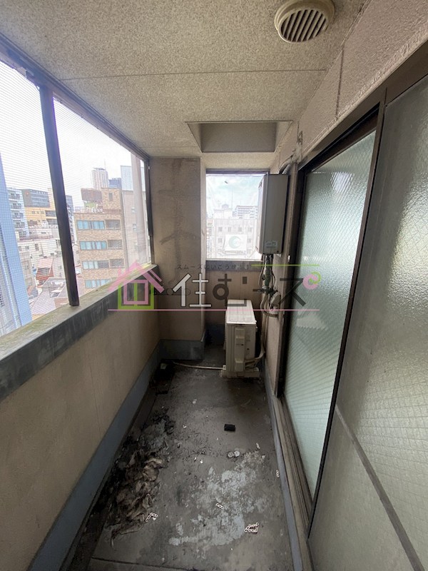 ラパンジール恵美須Ⅲ ベランダ