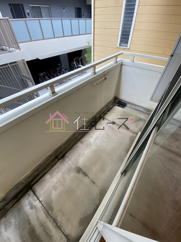 ヴィラ・シフォネット ベランダ