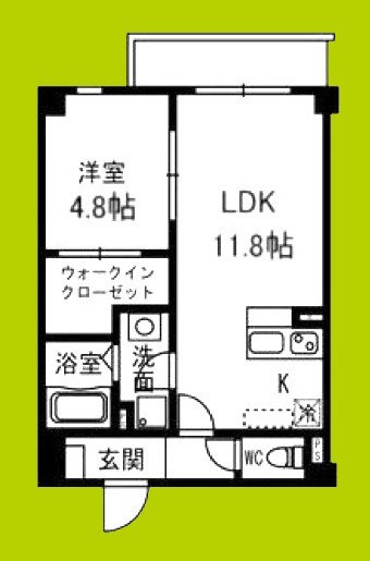 SOLASIA residence 九条 間取り