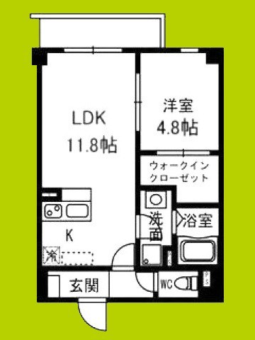ソラシアレジデンス九条 間取り